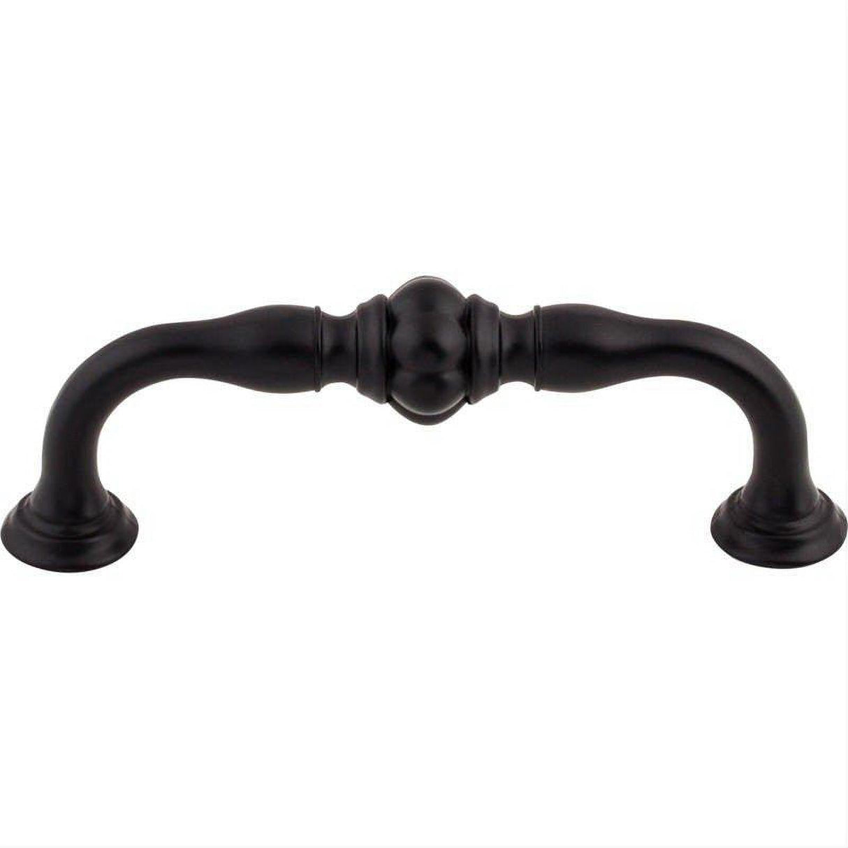 Top Knobs TK692BLK TK692 Allington 3 3/4" Center to Center Bar Pull Flat Black