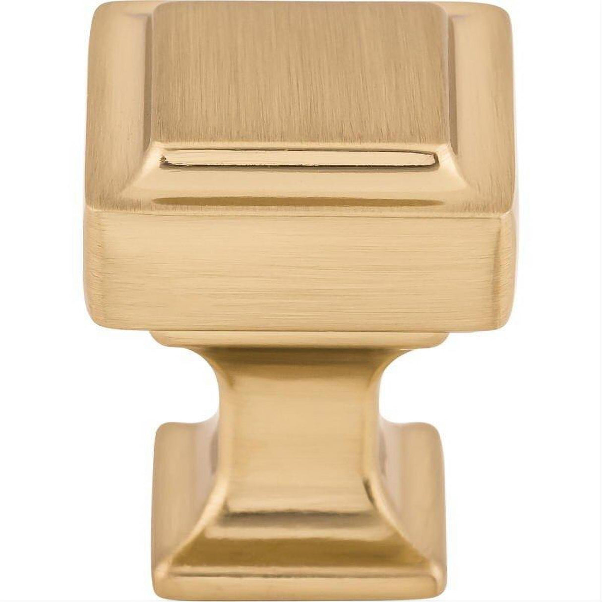 Top Knobs TK700HB TK700 Ascendra 1" Length Square Cabinet Knob Honey Bronze