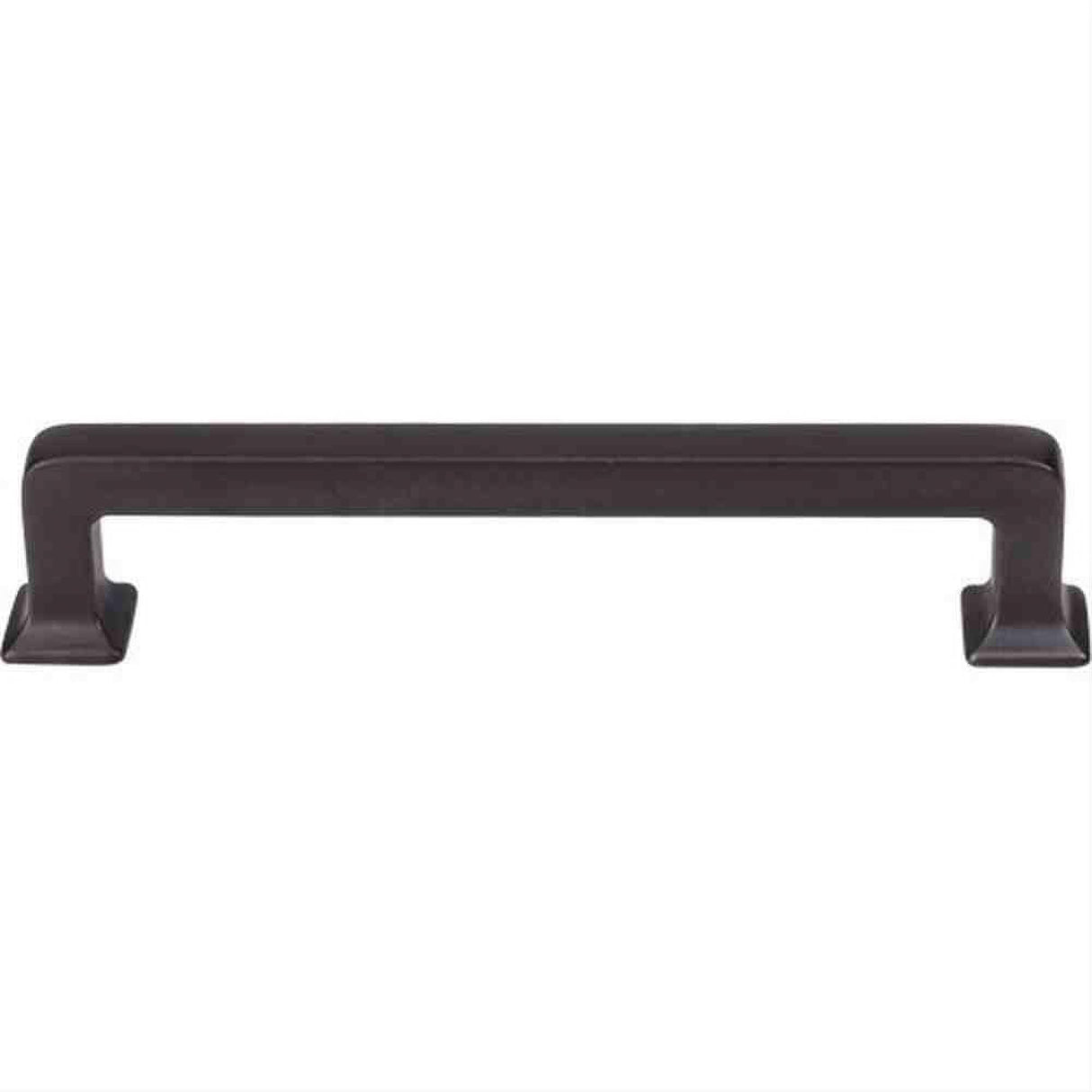 Top Knobs TK704BLK TK704 Ascendra Cabinet Pull 5-1/16" Center to Center Flat Black
