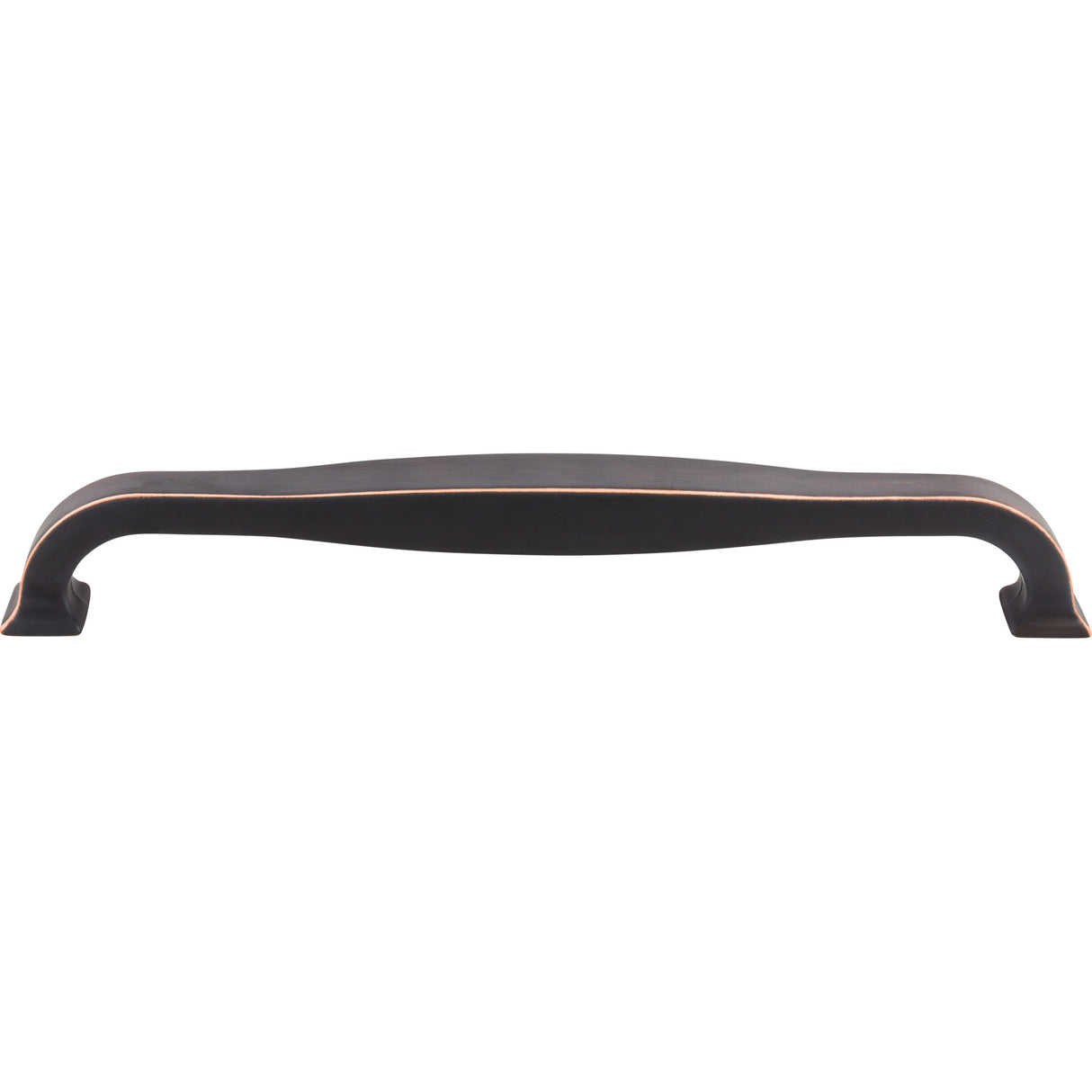 Top Knobs TK728 Contour Cabinet Pull / Appliance Pull 12" Center to Center