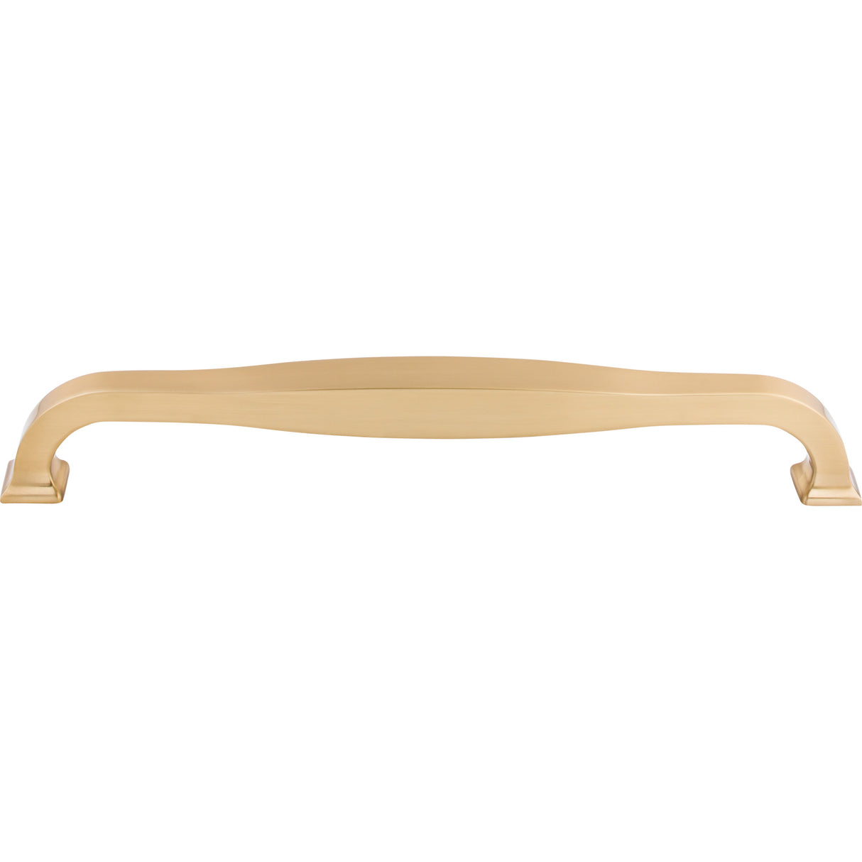 Top Knobs TK728 Contour Cabinet Pull / Appliance Pull 12" Center to Center