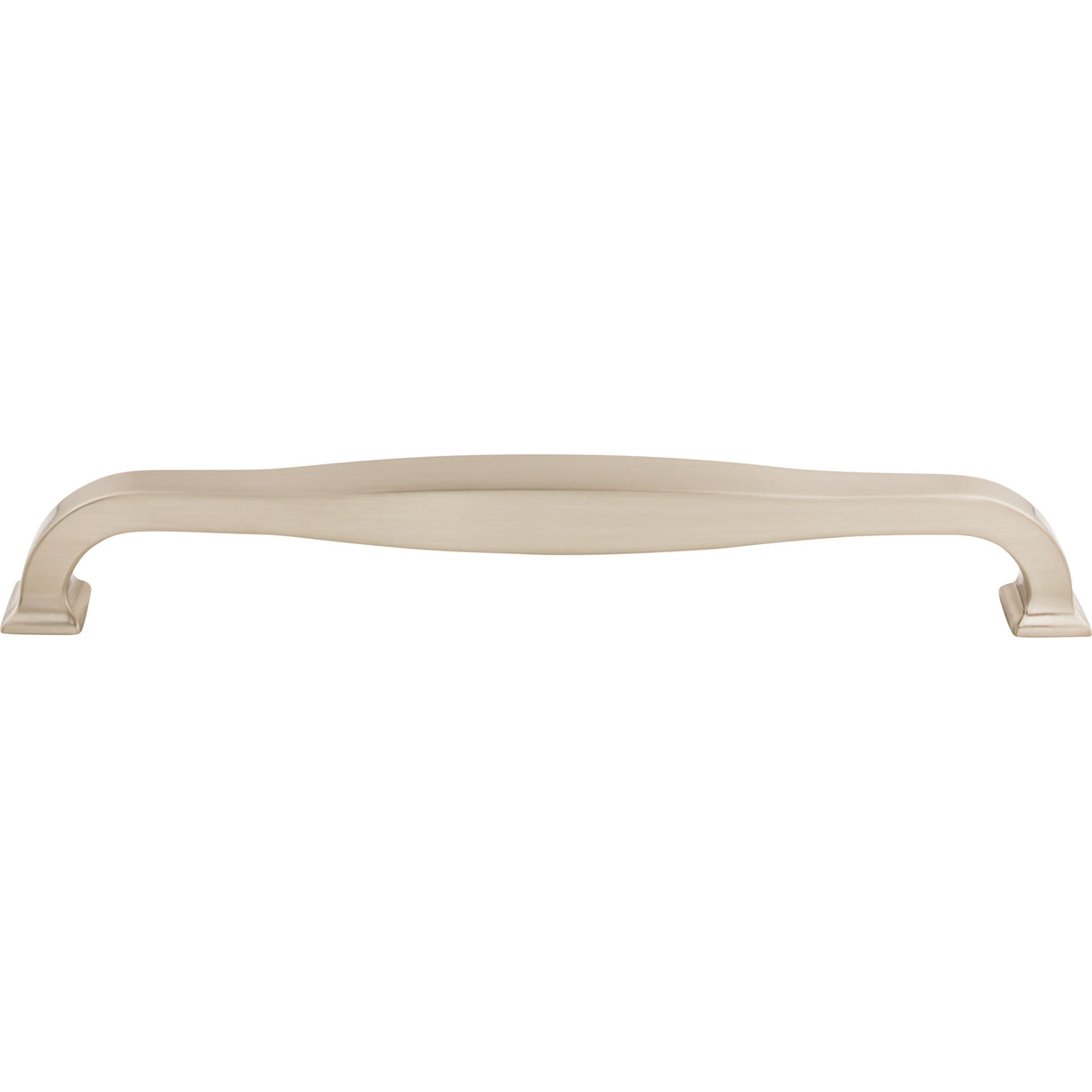 Top Knobs TK728 Contour Cabinet Pull / Appliance Pull 12" Center to Center