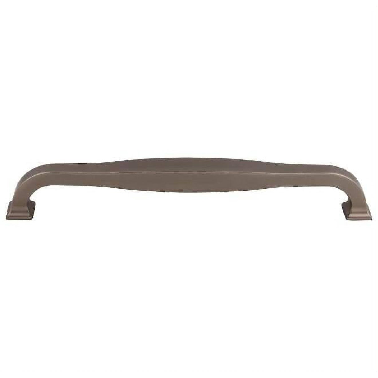 Top Knobs TK728AG TK728 Contour Cabinet Pull / Appliance Pull 12" Center to Center Ash Gray