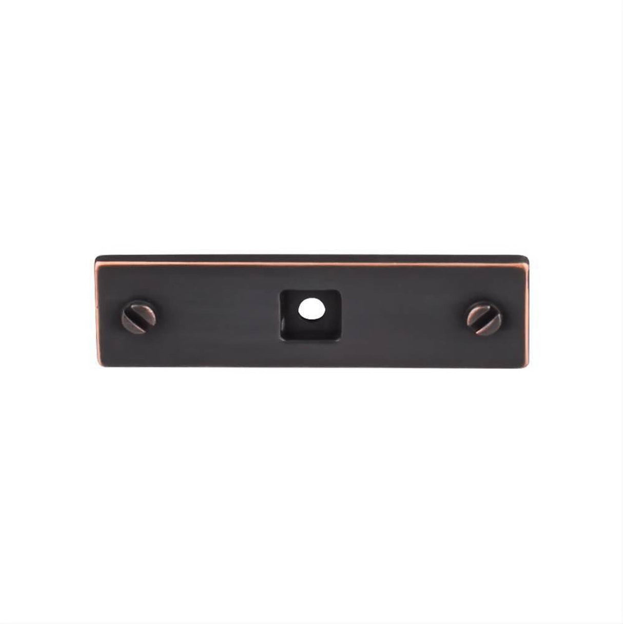Top Knobs TK741AG TK741 Channing Backplate 3" Ash Gray