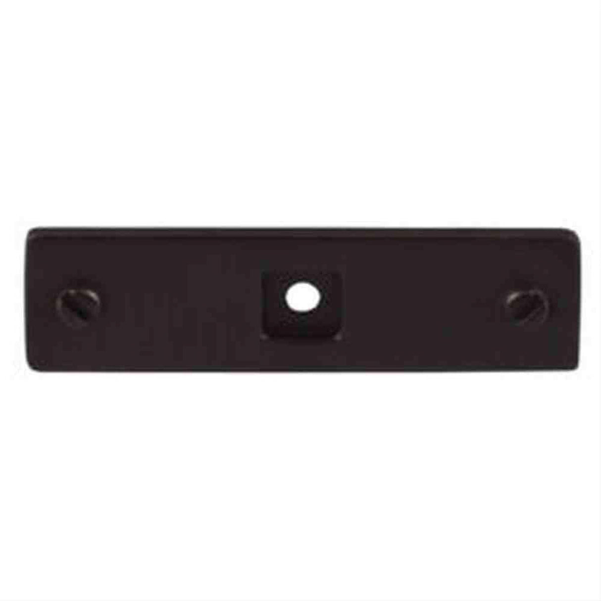 Top Knobs TK741SAB TK741 Channing Backplate 3" Sable