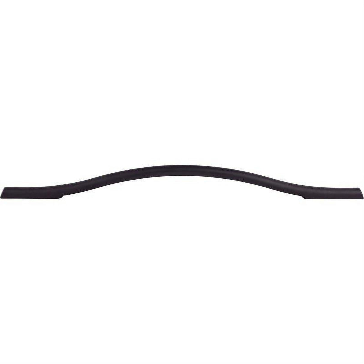 Top Knobs TK757BLK TK757 Somerdale 9" Center to Center Arched Cabinet Pull Flat Black