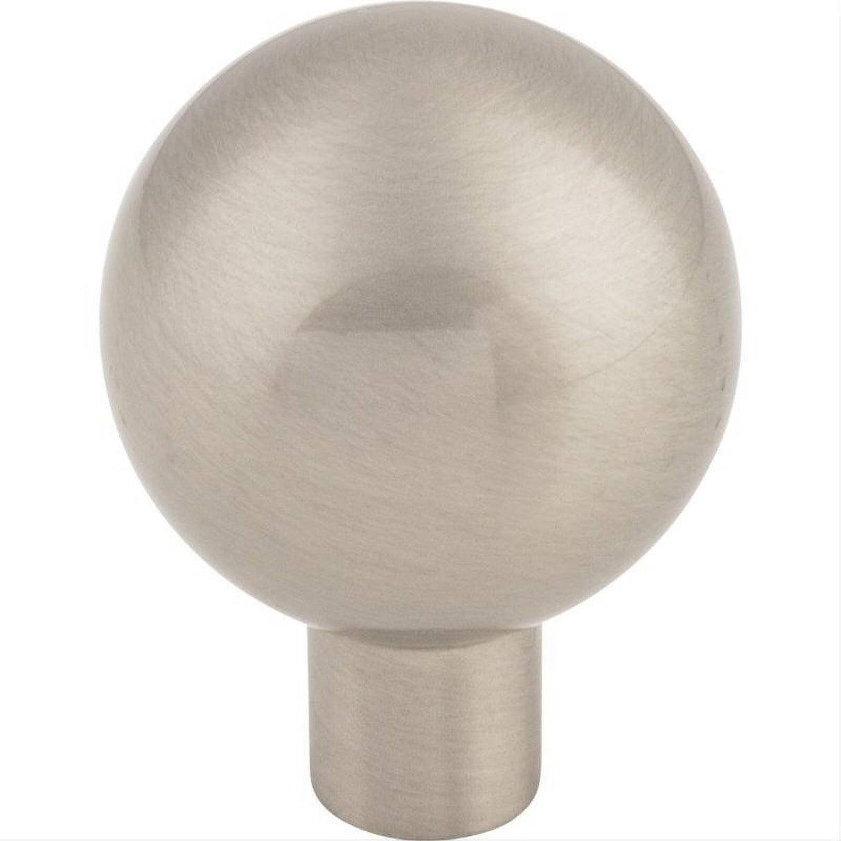 Top Knobs TK762BSN TK762 Brookline 1 1/8" Diameter Mushroom Cabinet Knob Brushed Satin Nickel