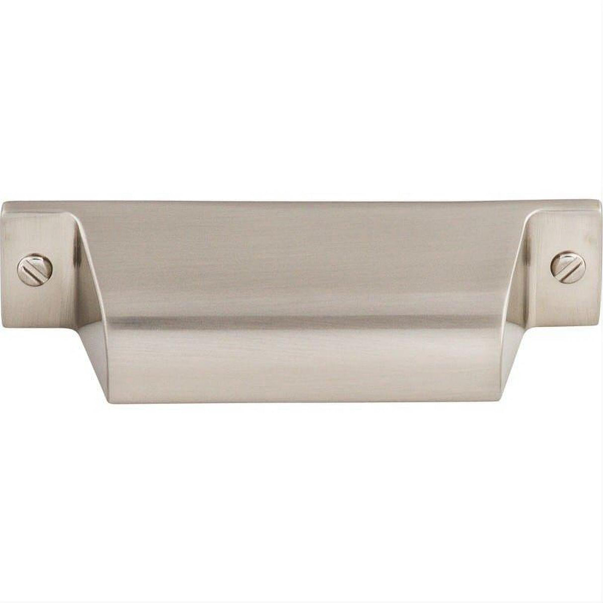 Top Knobs TK772BSN TK772 Channing 2 3/4" Center to Center Cup Pull Brushed Satin Nickel