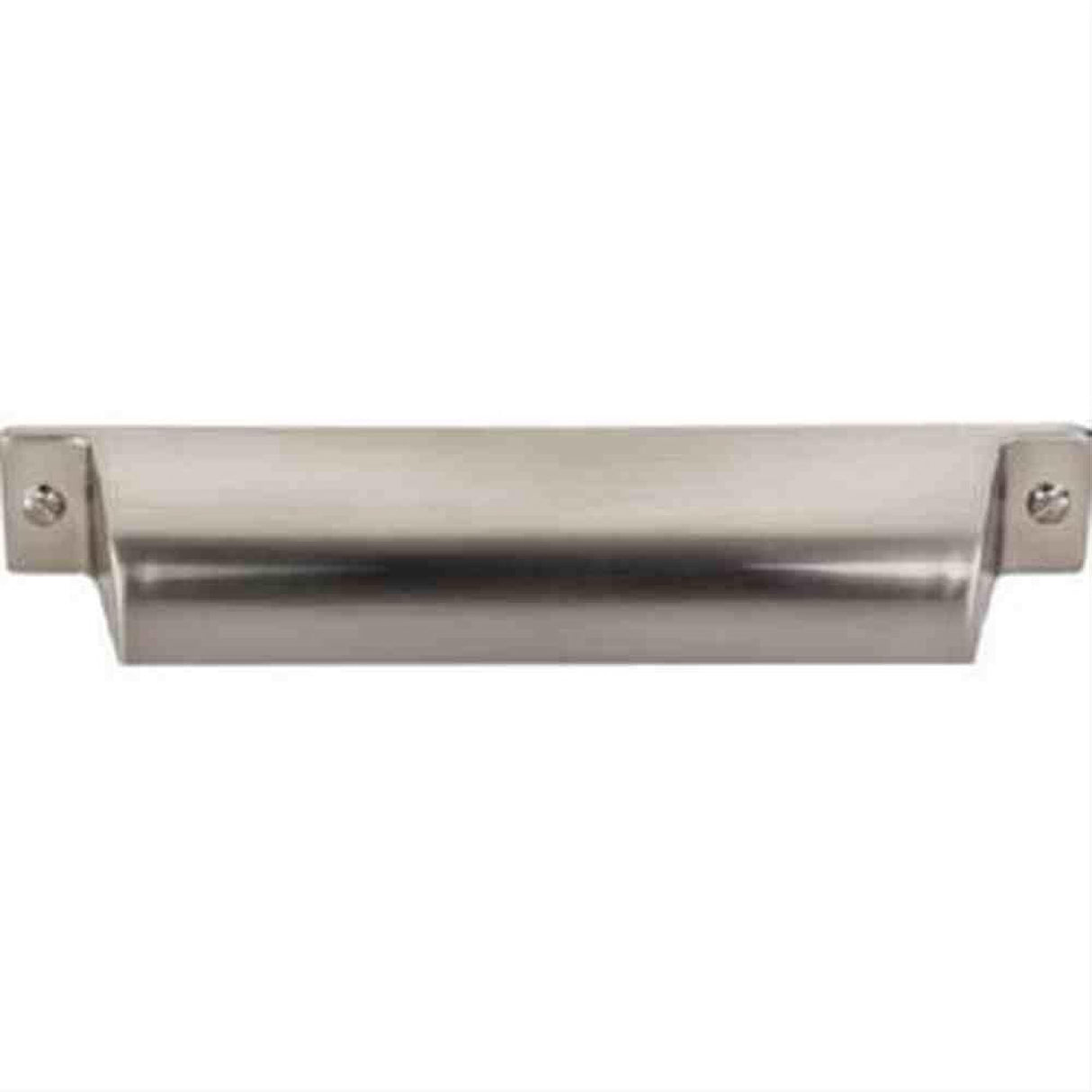 Top Knobs TK774BSN TK774 Channing Cup Pull 5" Center to Center Brushed Satin Nickel