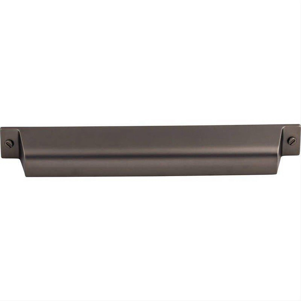 Top Knobs TK775AG TK775 Channing 7" Center to Center Cup Pull Ash Gray