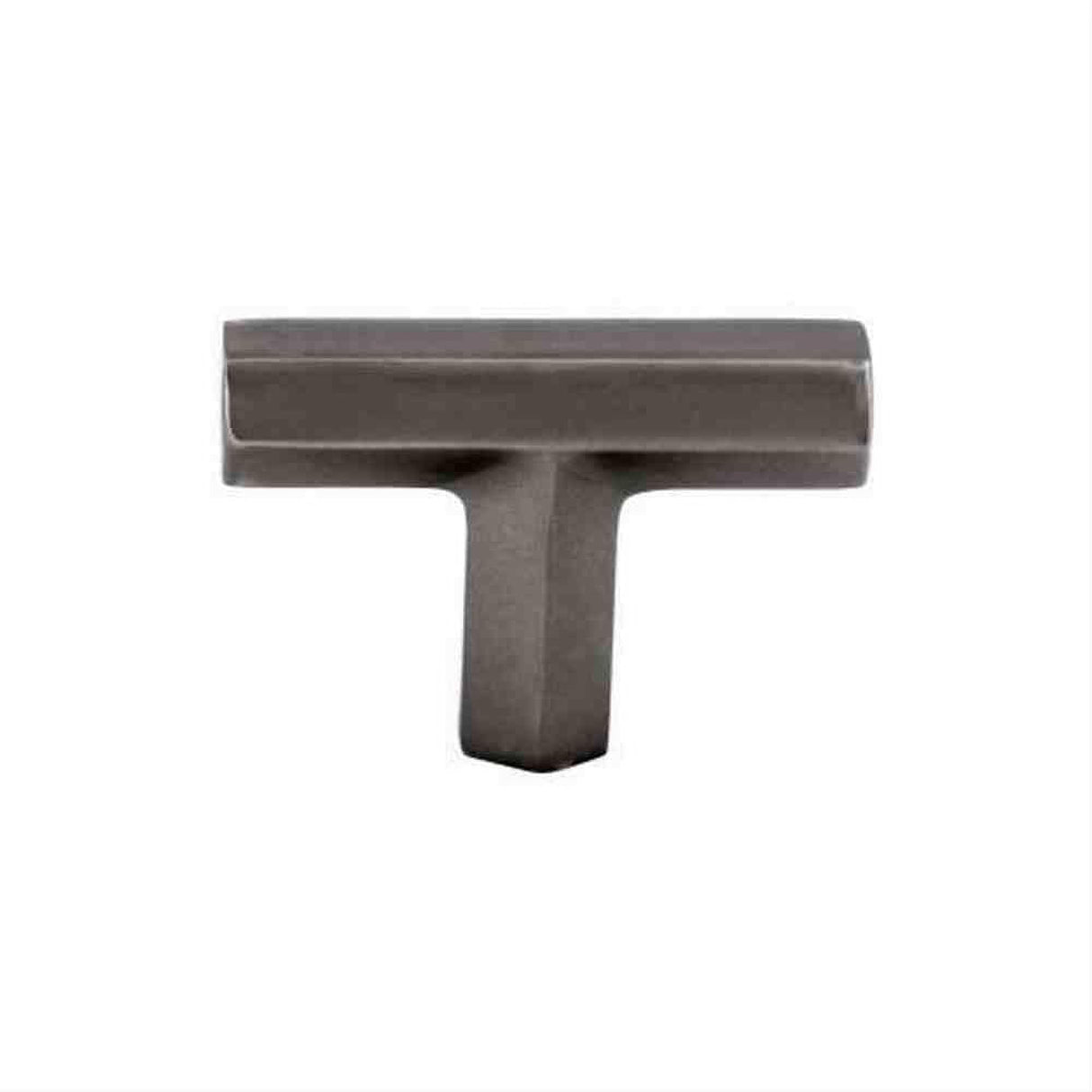 Top Knobs TK790AG TK790 Lydia T Shape Cabinet Knob 1-3/4" Ash Gray