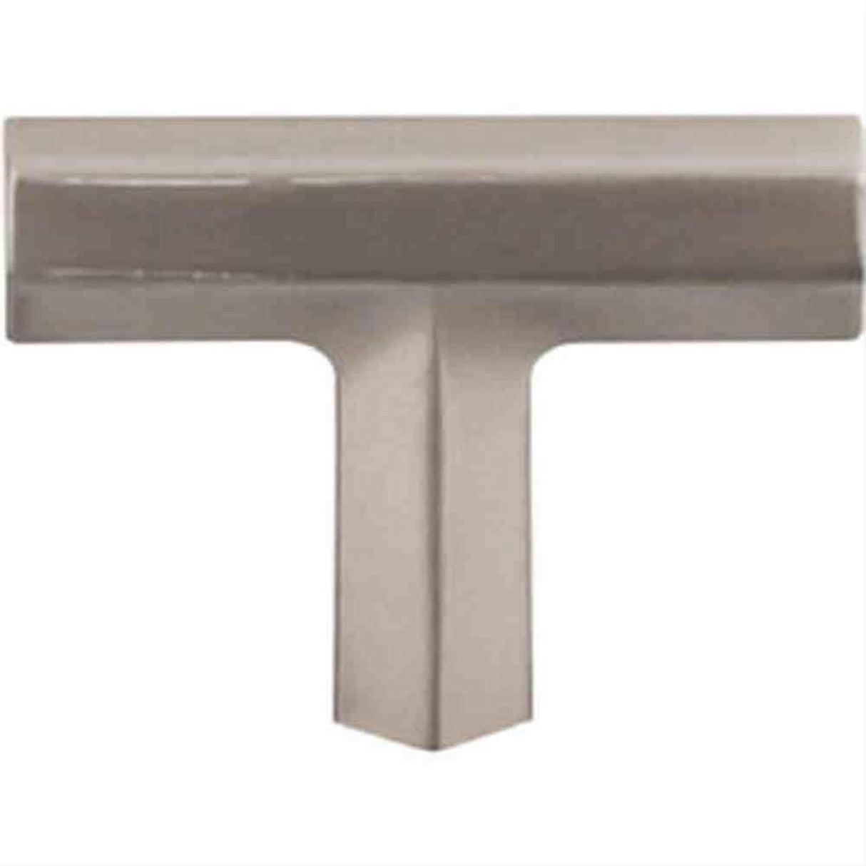 Top Knobs TK790BSN TK790 Lydia T Shape Cabinet Knob 1-3/4" Brushed Satin Nickel