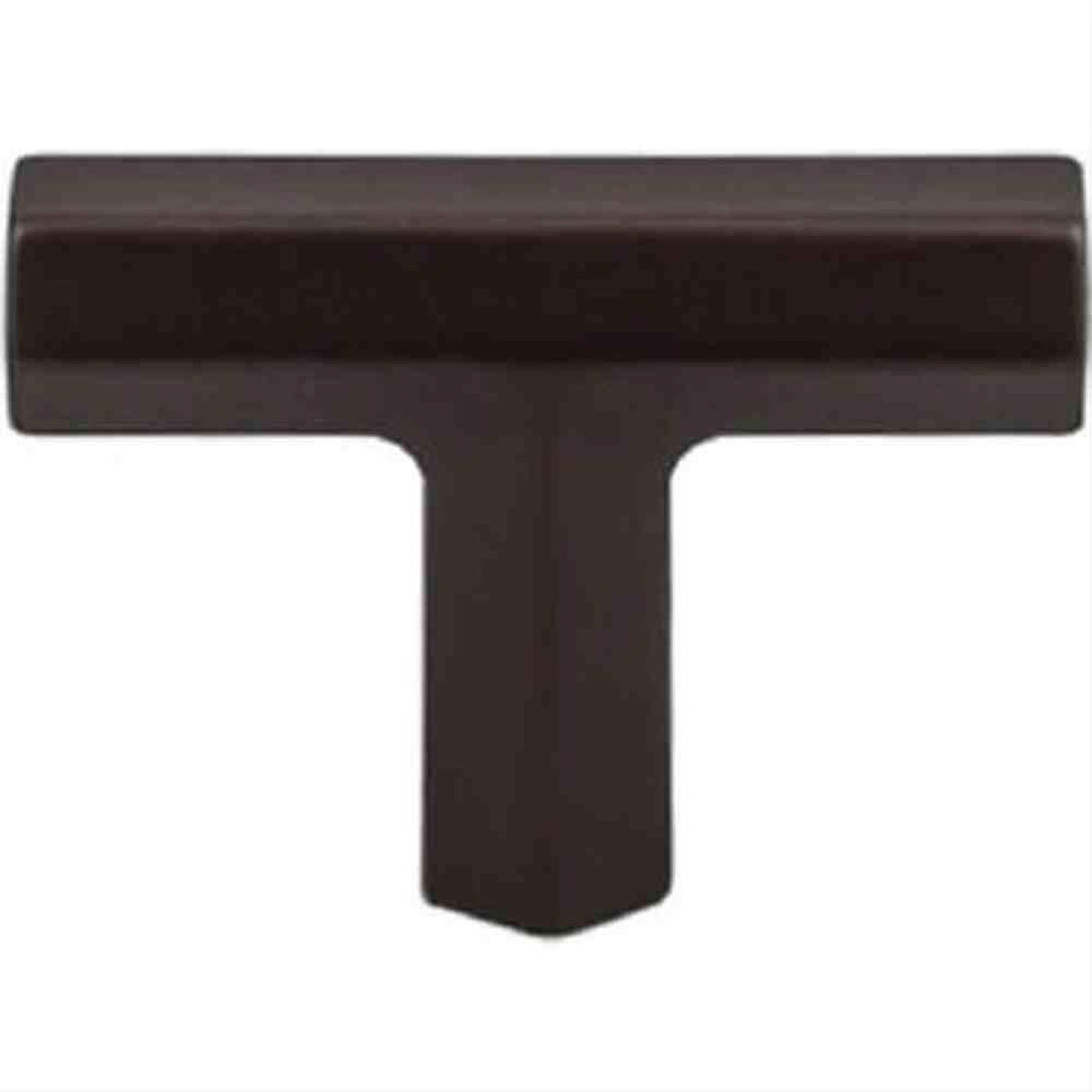 Top Knobs TK790ORB TK790 Lydia T Shape Cabinet Knob 1-3/4" Oil Rubbed Bronze