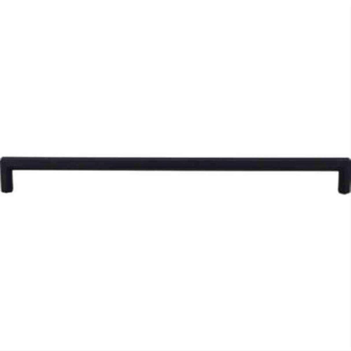 Top Knobs TK797BLK TK797 Lydia Cabinet Pull 12" Center to Center Flat Black