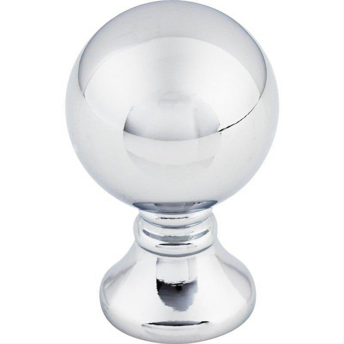 Top Knobs TK801PC TK801 Kara 1" Diameter Mushroom Cabinet Knob Polished Chrome