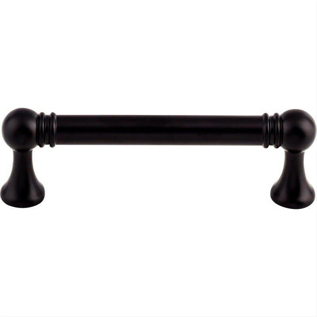 Top Knobs TK802BLK TK802 Kara 3 3/4" Center to Center Bar Pull Flat Black