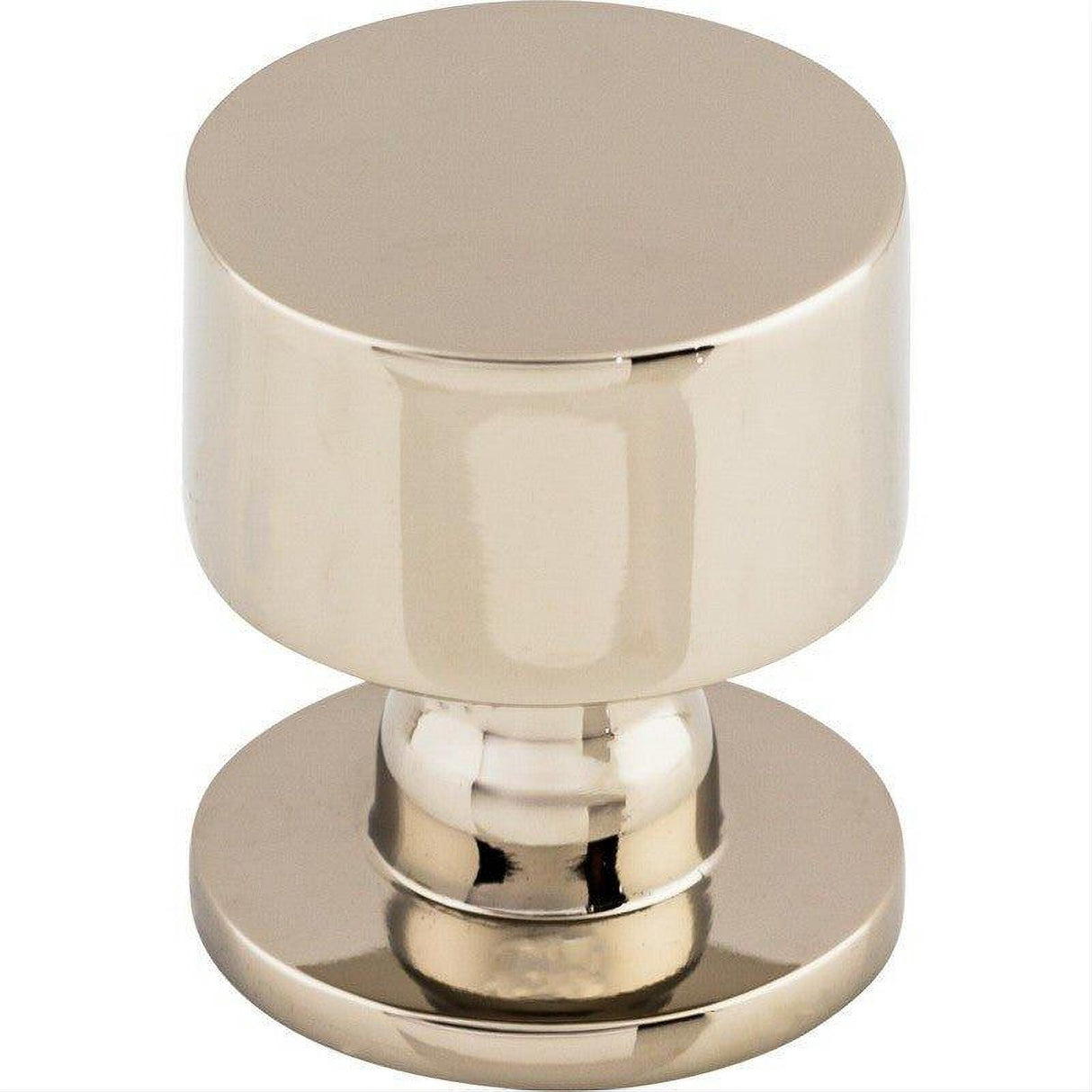 Top Knobs TK821PN TK821 Lily 1 1/8" Diameter Mushroom Cabinet Knob Polished Nickel