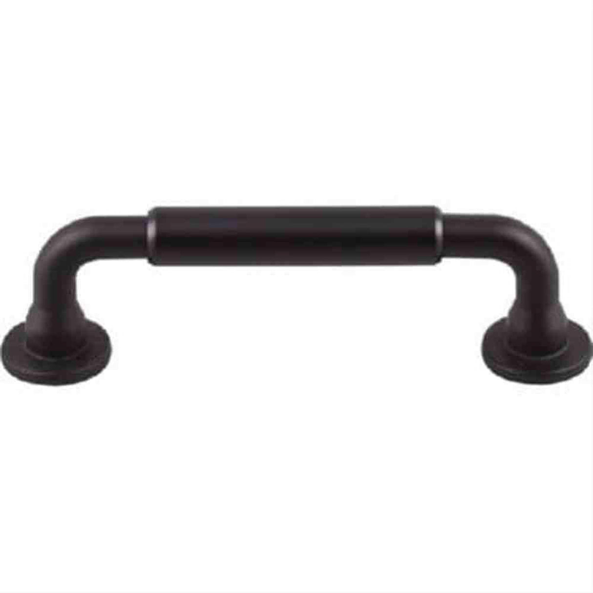 Top Knobs TK822BLK TK822 Lily Cabinet Pull 3-3/4" Center to Center Flat Black