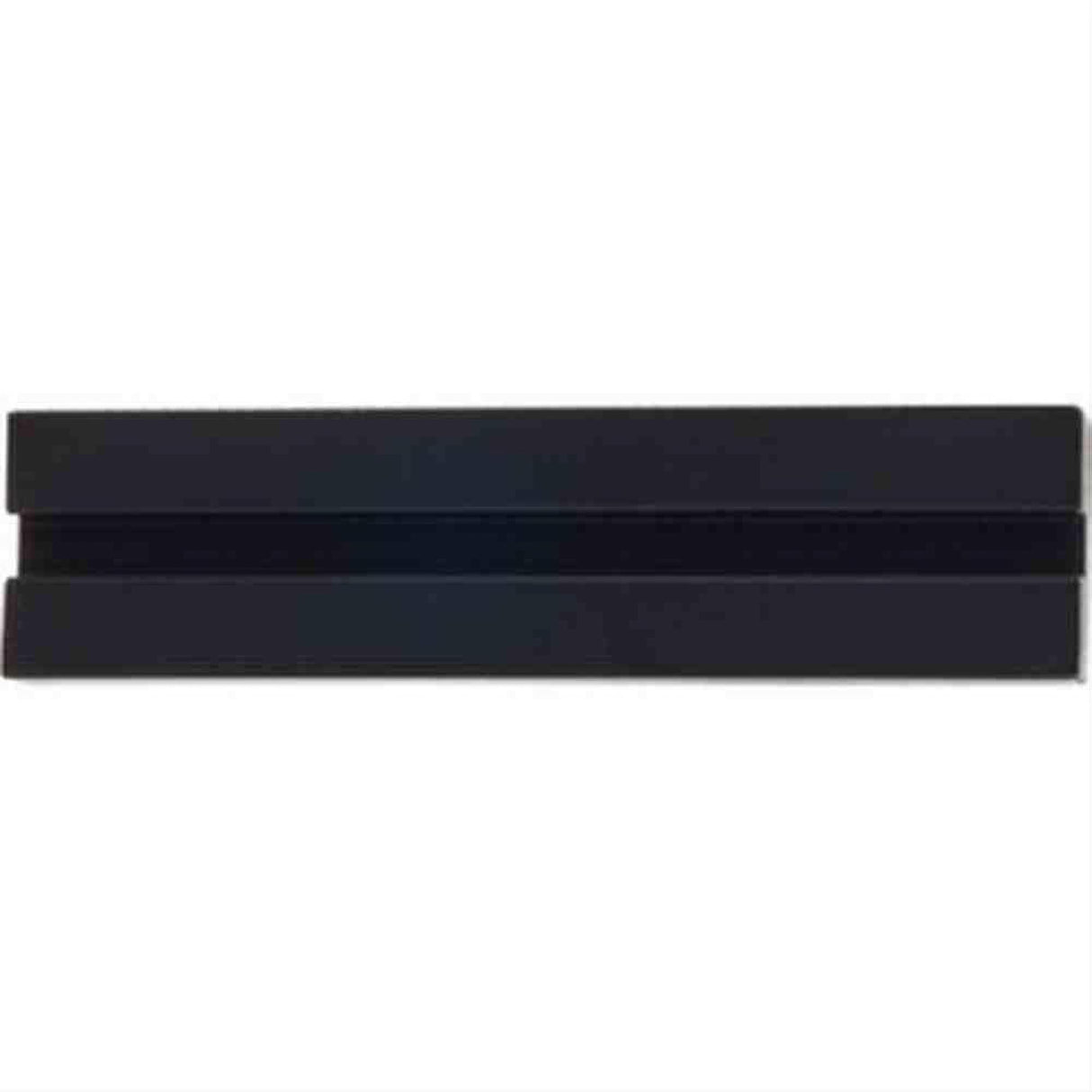 Top Knobs TK82BLK TK82 Inset Rail Cabinet Knob 2-5/8" Flat Black