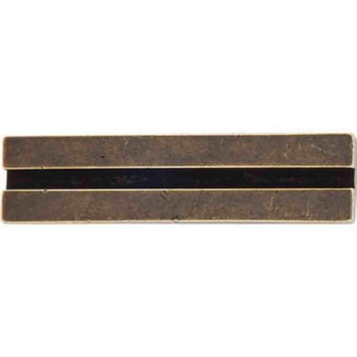 Top Knobs TK82GBZ TK82 Inset Rail Cabinet Knob 2-5/8" German Bronze