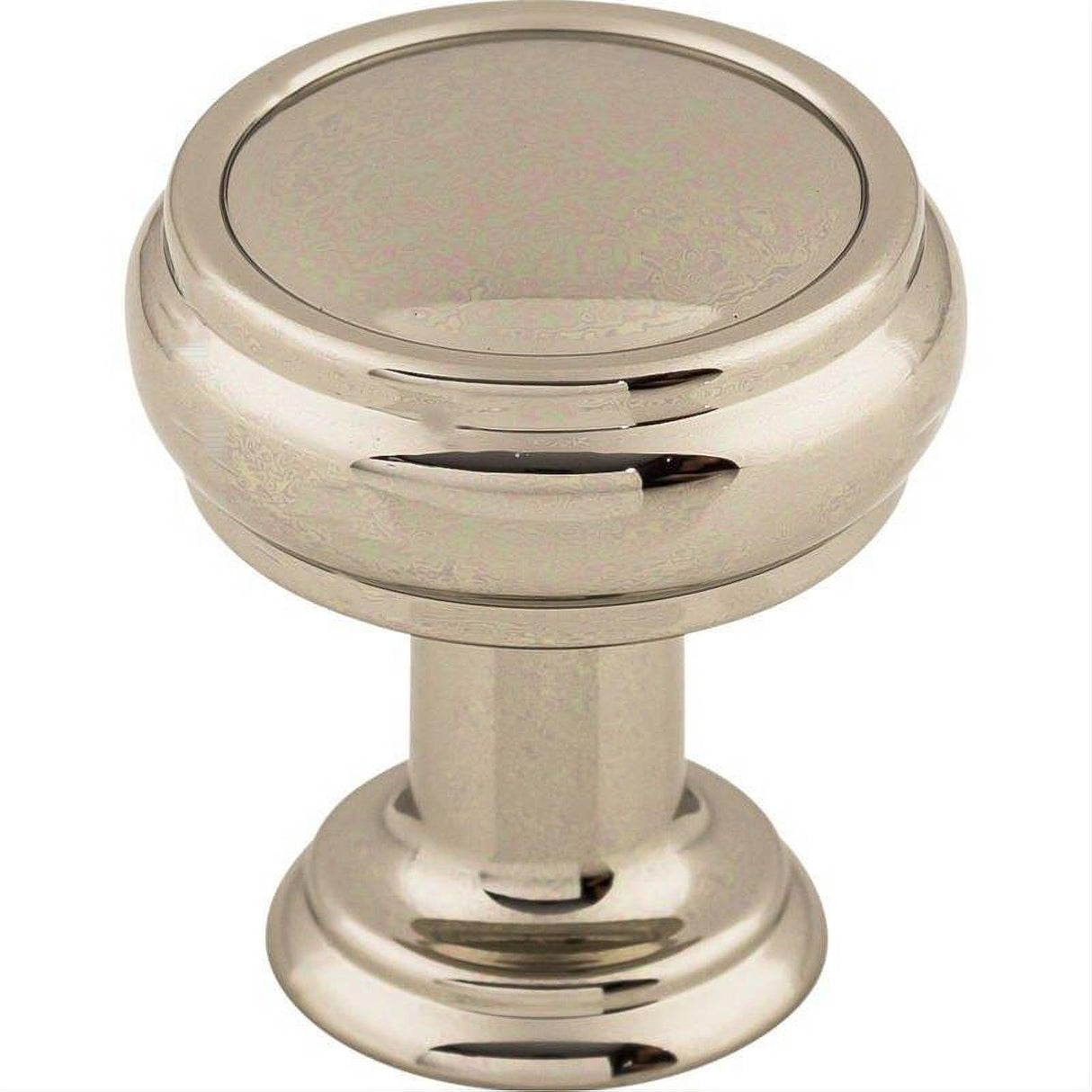Top Knobs TK830PN TK830 Eden 1" Diameter Mushroom Cabinet Knob Polished Nickel