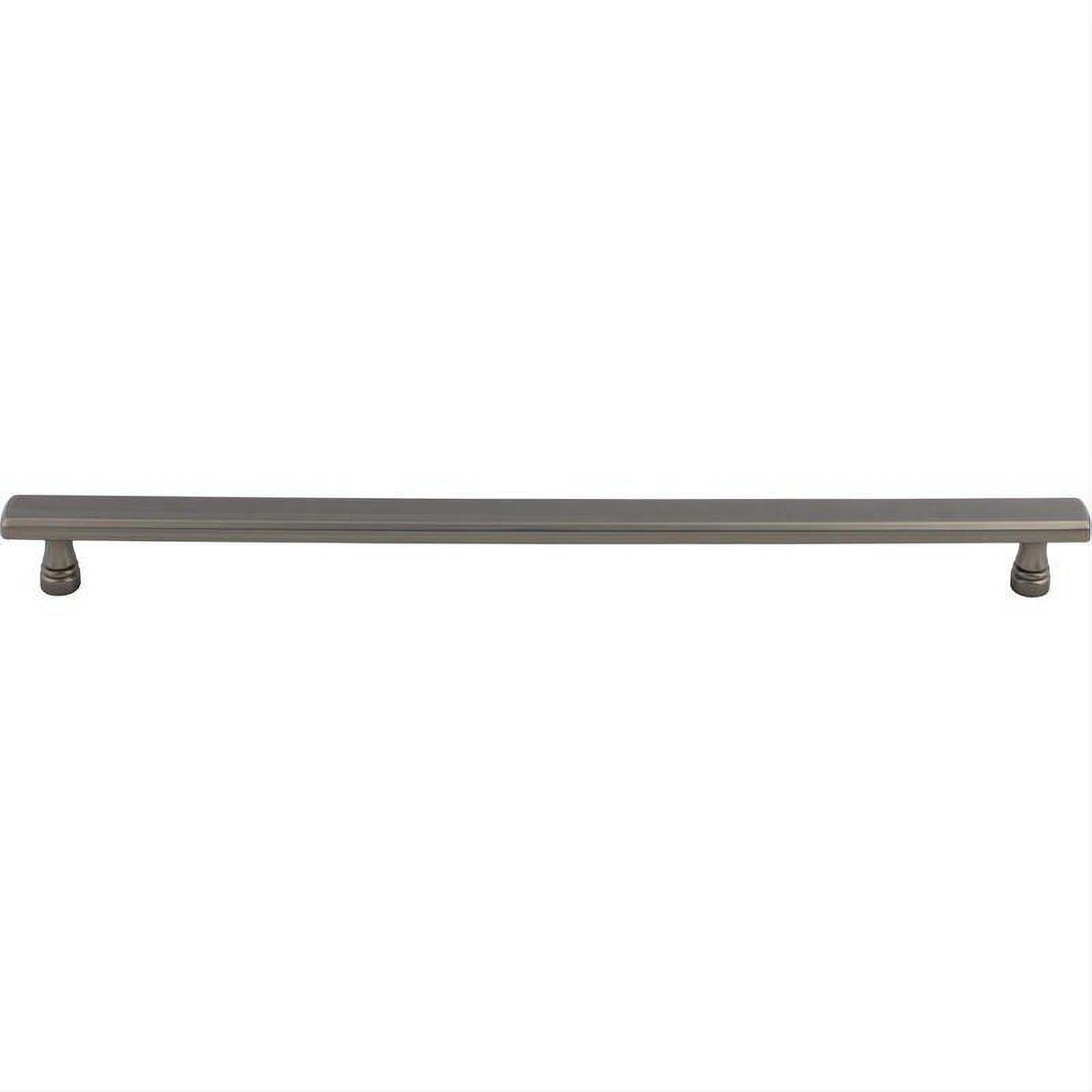 Top Knobs TK857AG TK857 Kingsbridge 12" Center to Center Bar Pull Ash Gray