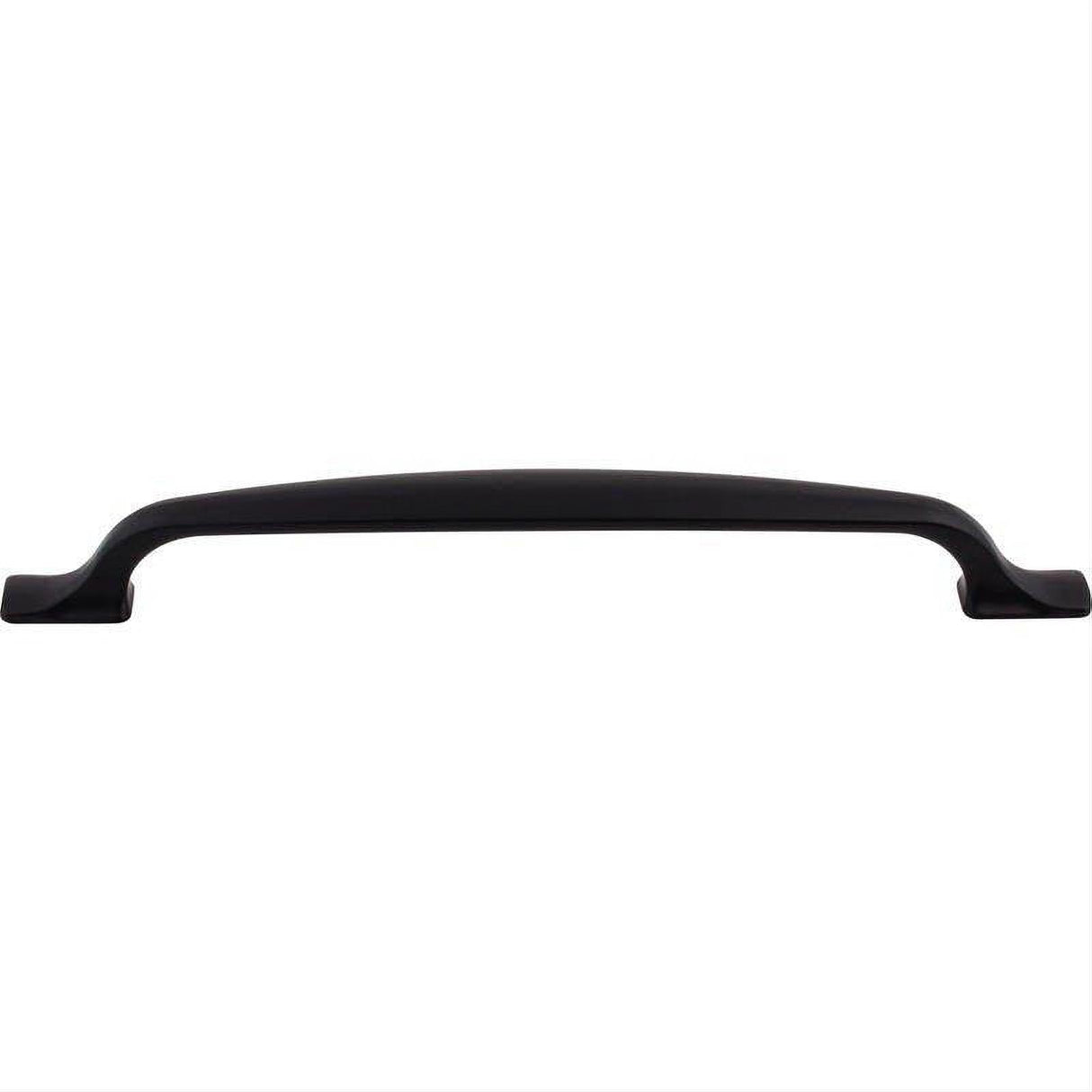 Top Knobs TK866BLK TK866 Torbay 7 9/16" Center to Center Arched Cabinet Pull Flat Black