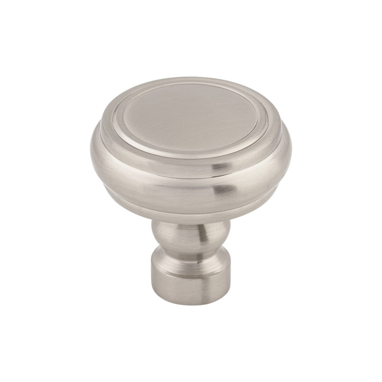 Top Knobs TK880 Brixton Rimmed 1 1/4" Diameter Mushroom Cabinet Knob