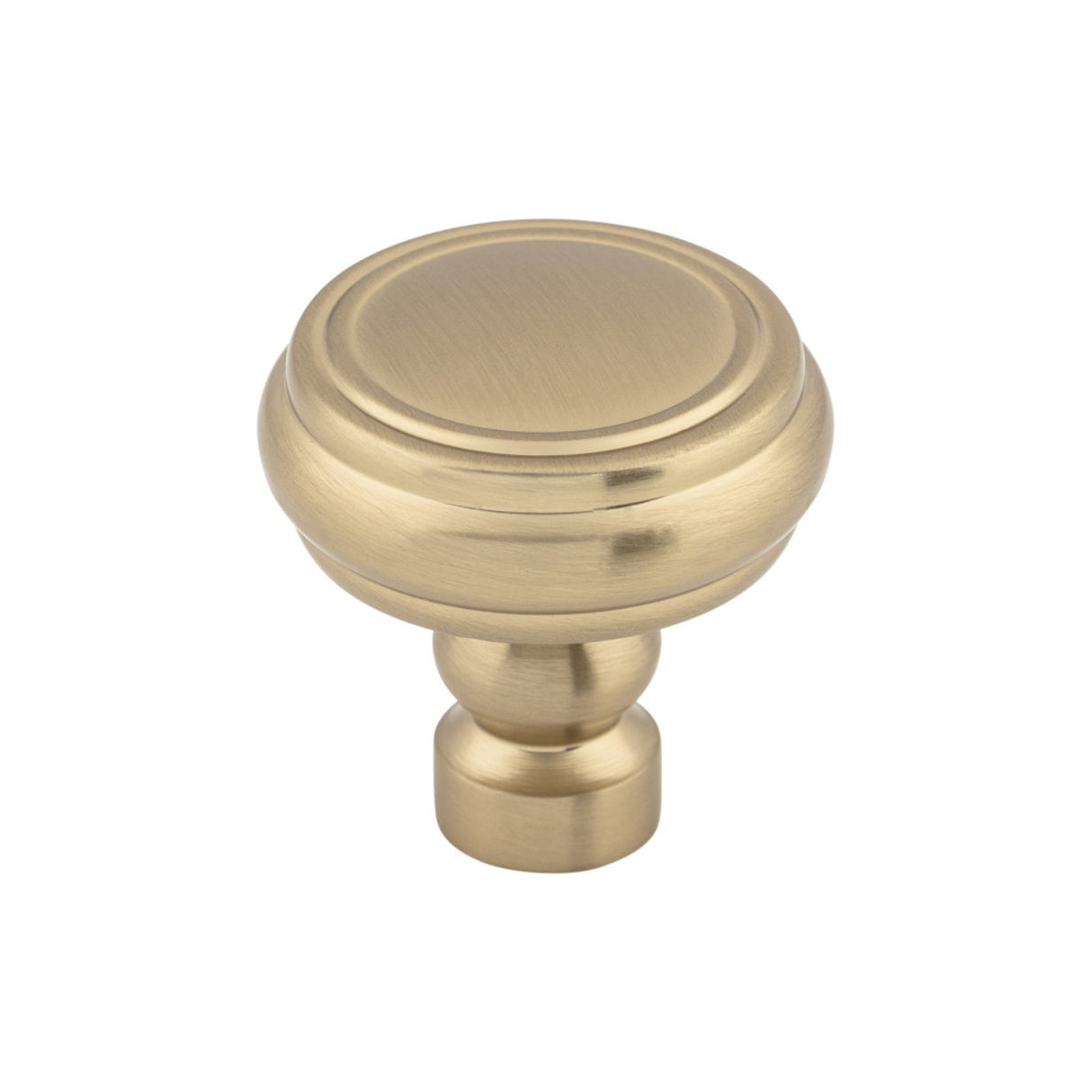 Top Knobs TK880 Brixton Rimmed 1 1/4" Diameter Mushroom Cabinet Knob