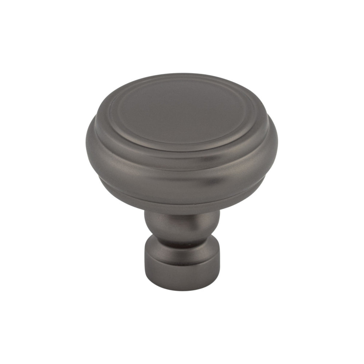 Top Knobs TK880 Brixton Rimmed 1 1/4" Diameter Mushroom Cabinet Knob