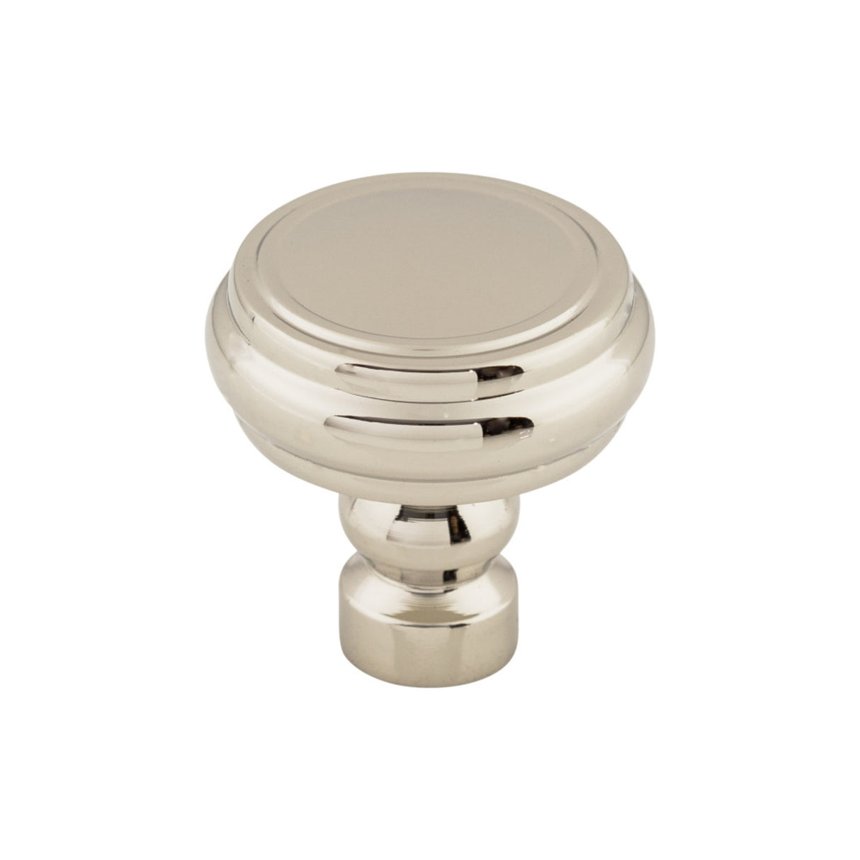 Top Knobs TK880 Brixton Rimmed 1 1/4" Diameter Mushroom Cabinet Knob