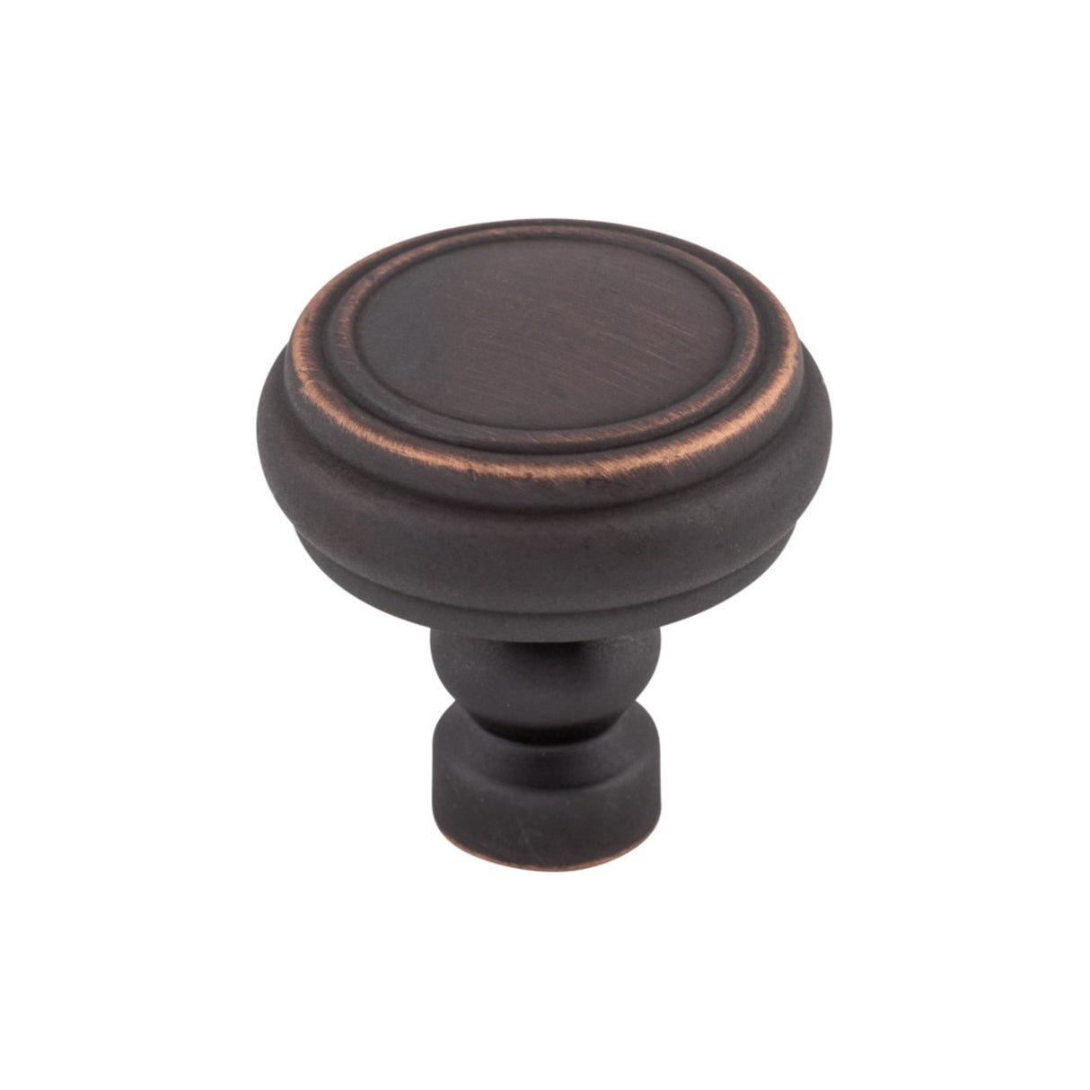 Top Knobs TK880 Brixton Rimmed 1 1/4" Diameter Mushroom Cabinet Knob