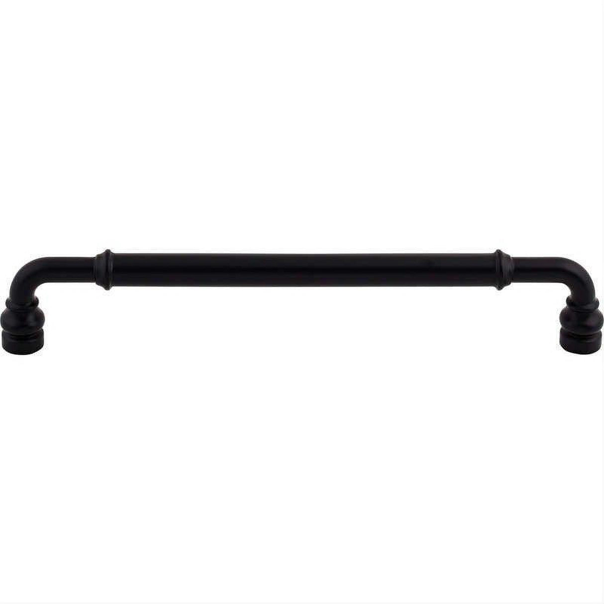 Top Knobs TK886BLK TK886 Brixton 7 9/16" Center to Center Bar Pull Flat Black