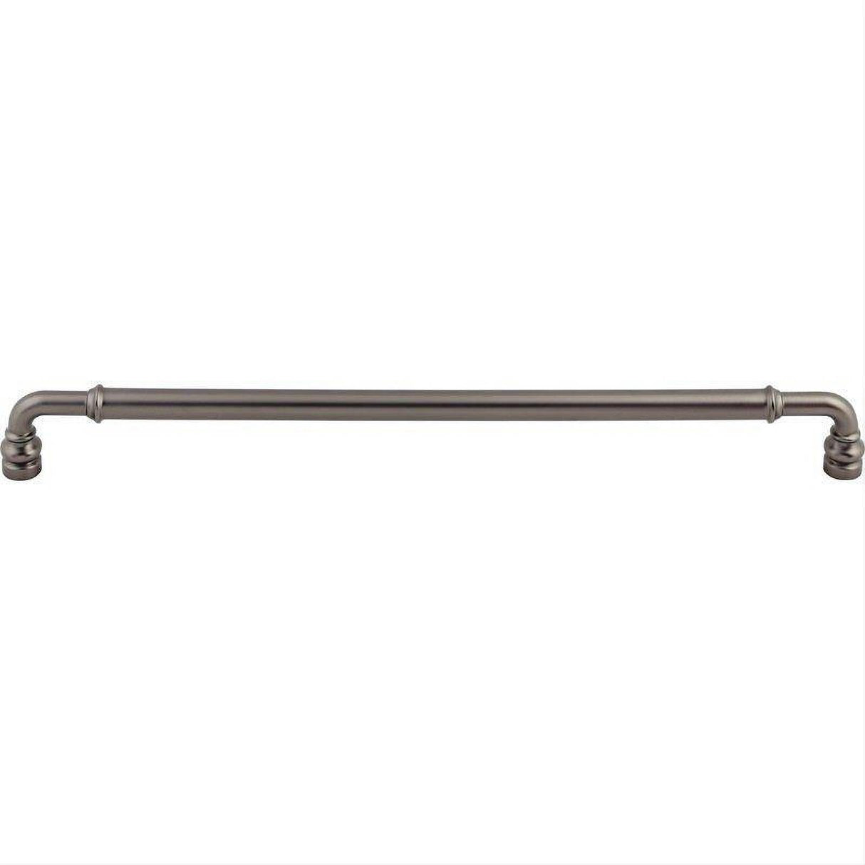 Top Knobs TK888AG TK888 Brixton 12" Center to Center Bar Pull Ash Gray