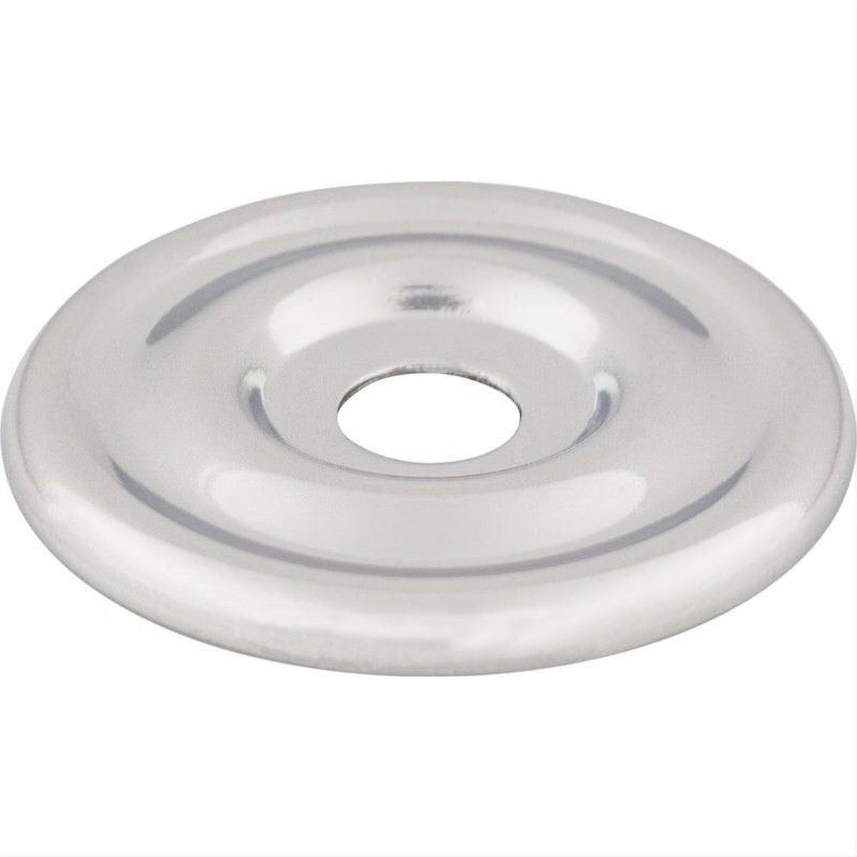 Top Knobs TK890PC TK890 Brixton 1 3/8" Knob Backplate Polished Chrome