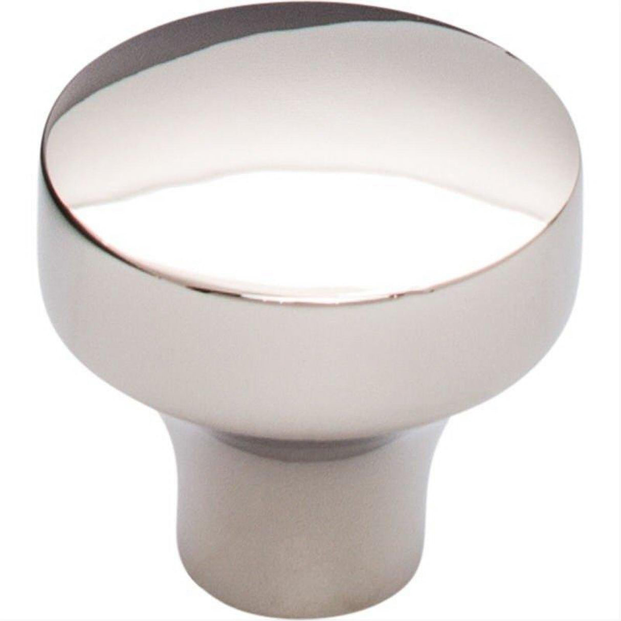 Top Knobs TK901PN TK901 Kinney 1 1/4" Diameter Mushroom Cabinet Knob Polished Nickel