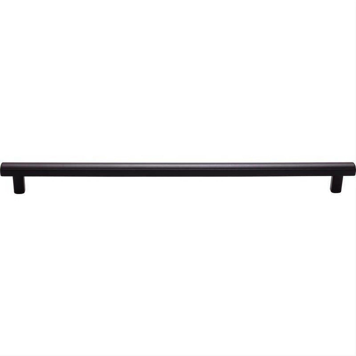 Top Knobs TK909BLK TK909 Hillmont 12" Center to Center Bar Pull Flat Black