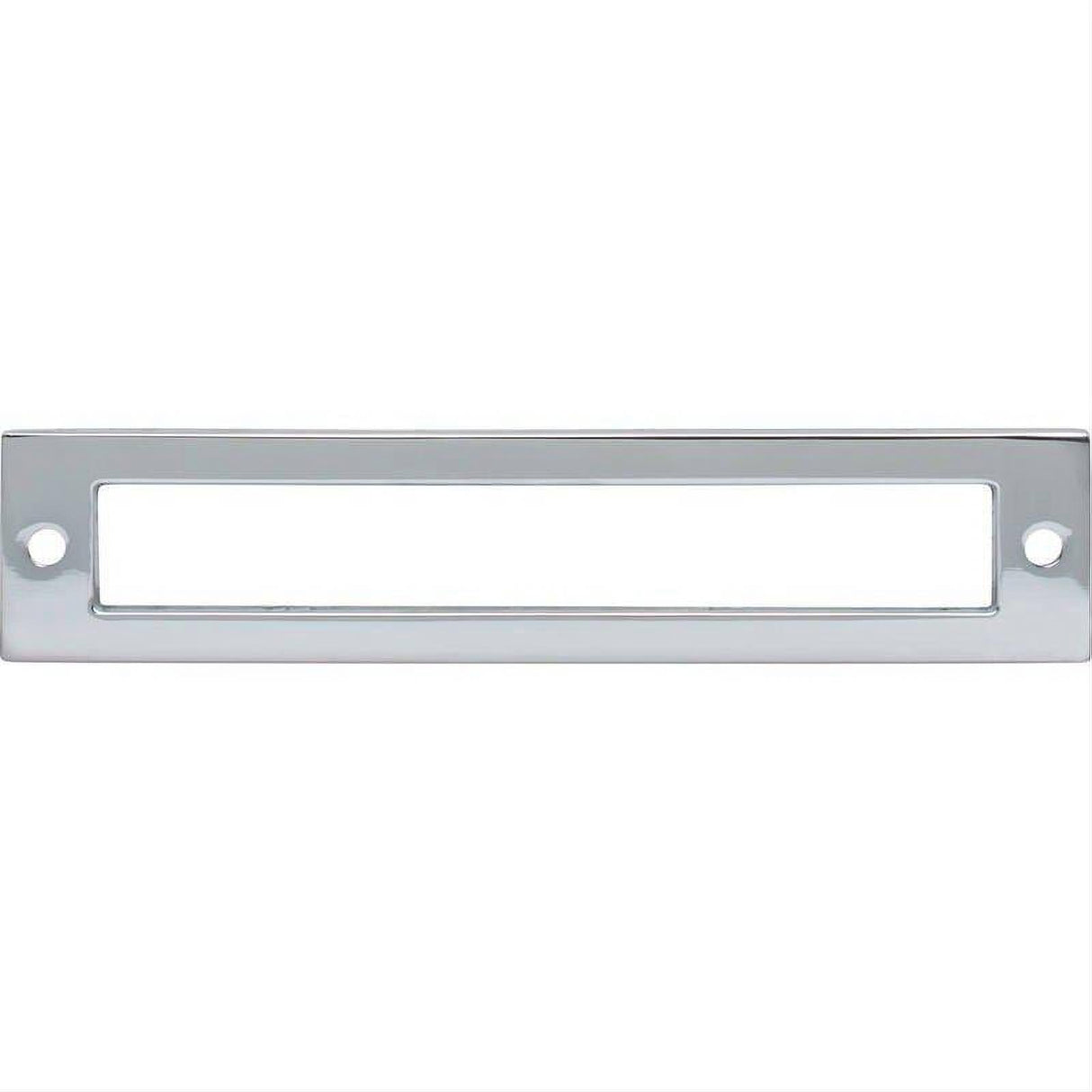 Top Knobs TK925PC TK925 Hollin 5 1/16" Center to Center Pull Backplate Polished Chrome