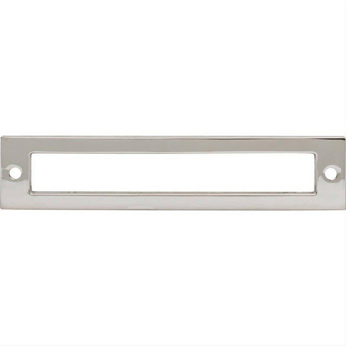 Top Knobs TK925PN TK925 Hollin 5 1/16" Center to Center Pull Backplate Polished Nickel