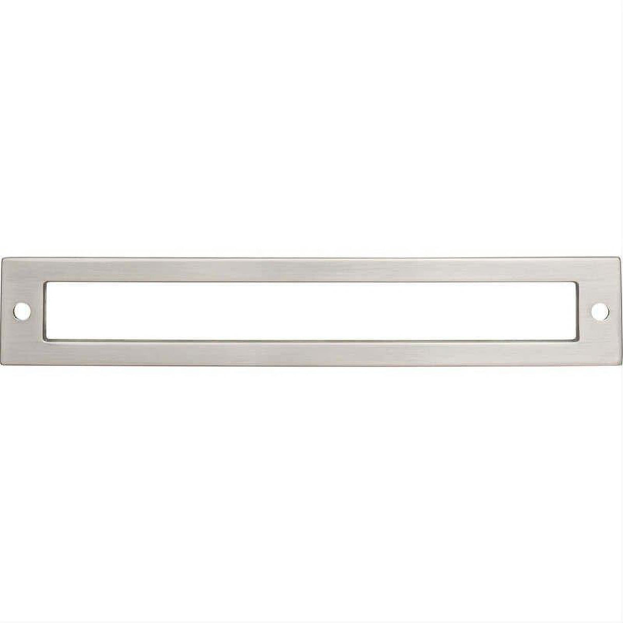 Top Knobs TK926BSN TK926 Hollin 6 5/16" Center to Center Pull Backplate Brushed Satin Nickel