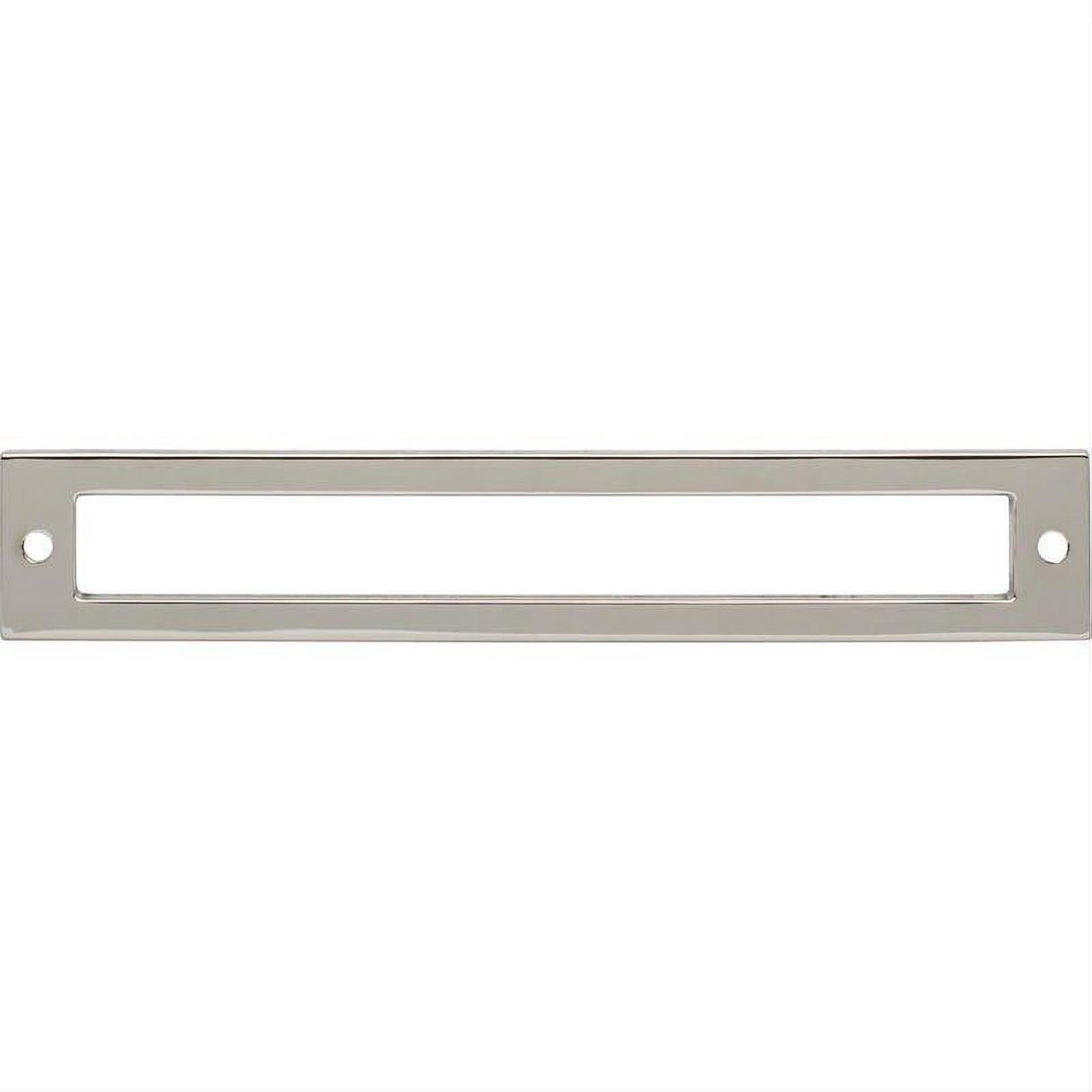 Top Knobs TK926PN TK926 Hollin 6 5/16" Center to Center Pull Backplate Polished Nickel