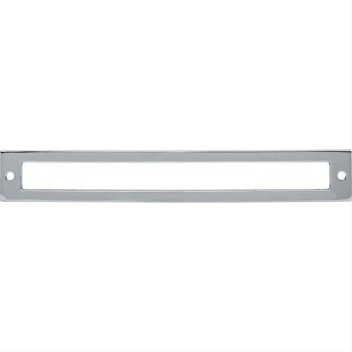 Top Knobs TK927PC TK927 Hollin 7 9/16 " Center to Center Pull Backplate Polished Chrome