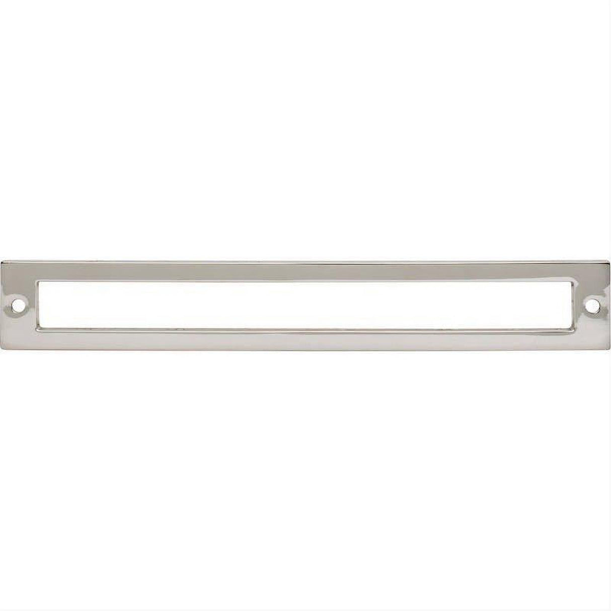 Top Knobs TK927PN TK927 Hollin 7 9/16 " Center to Center Pull Backplate Polished Nickel