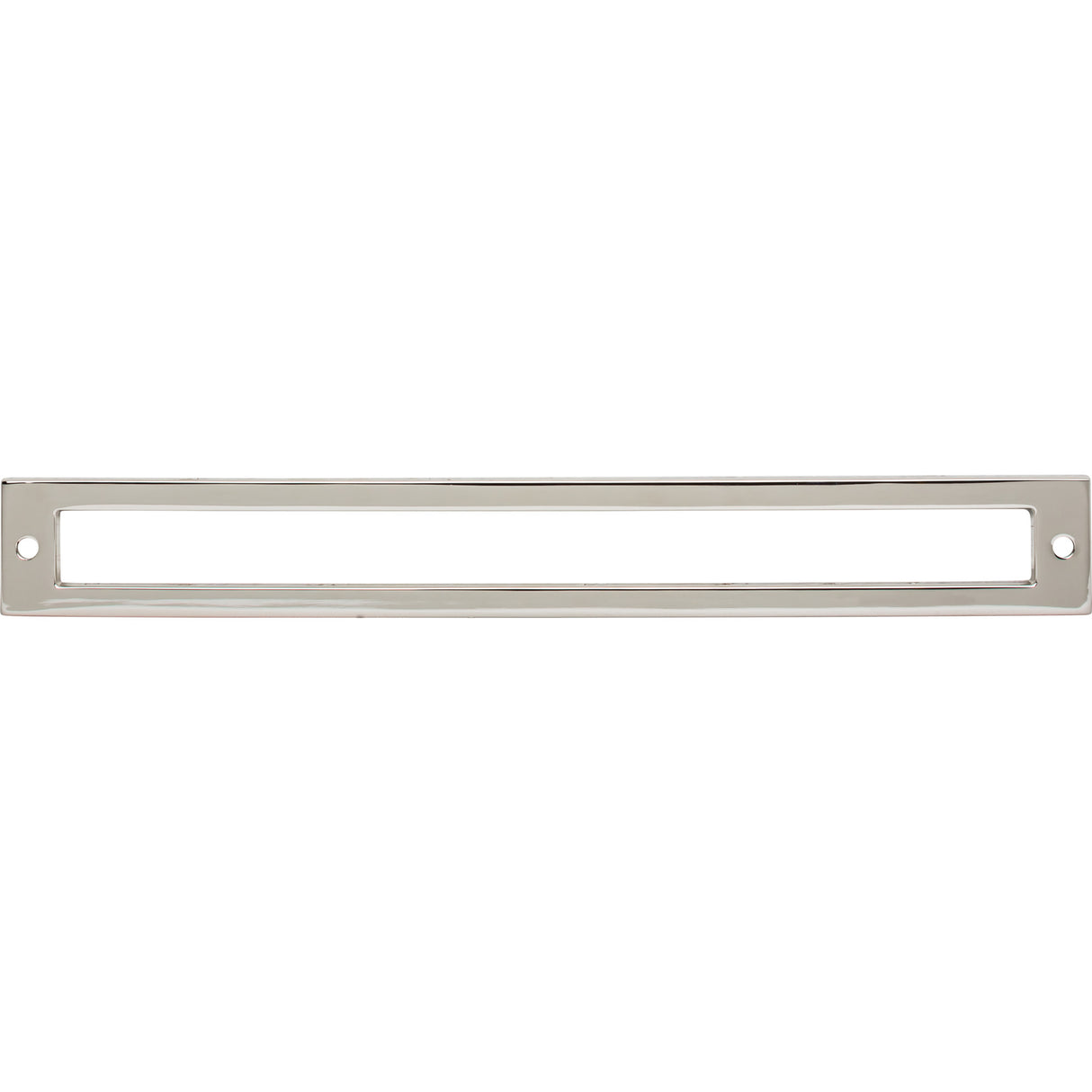 Top Knobs TK928PN Hollin 8 13/16" Center to Center Pull Backplate Polished Nickel