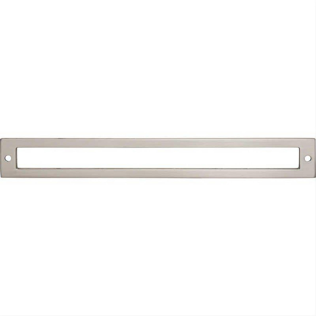 Top Knobs TK928BSN TK928 Hollin 8 13/16" Center to Center Pull Backplate Brushed Satin Nickel