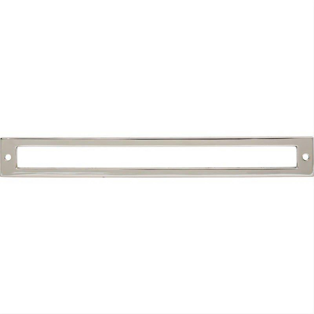 Top Knobs TK928PN TK928 Hollin 8 13/16" Center to Center Pull Backplate Polished Nickel