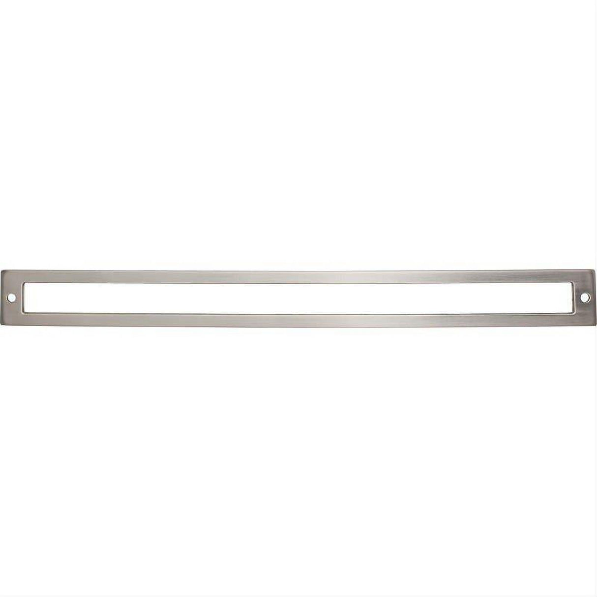 Top Knobs TK929BSN TK929 Hollin 12" Center to Center Pull Backplate Brushed Satin Nickel
