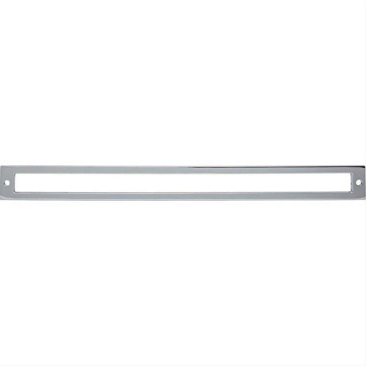 Top Knobs TK929PC TK929 Hollin 12" Center to Center Pull Backplate Polished Chrome