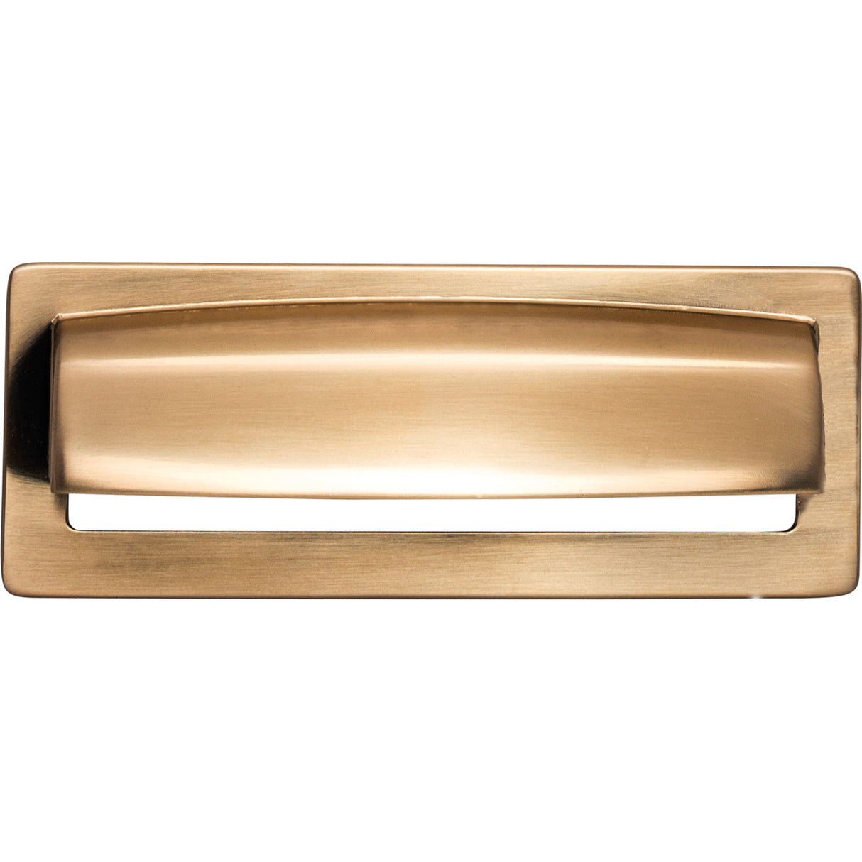 Top Knobs TK937 Hollin 3 3/4" Center to Center Cup Pull