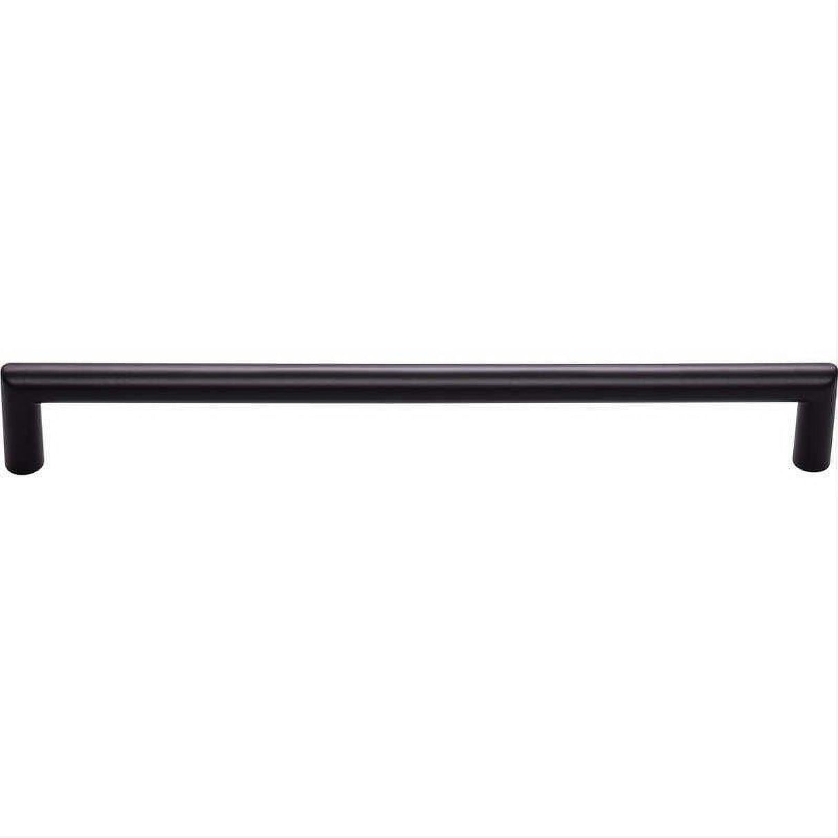 Top Knobs TK945BLK TK945 Kinney 8 13/16" Center to Center Bar Pull Flat Black